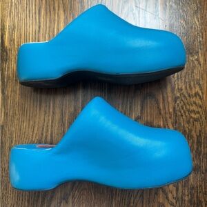 Simon Miller Blue Bubble Clogs Size 37